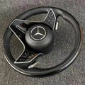 Glossy Black Mercedes-Benz Steering Wheel - foto 4