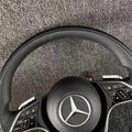 Glossy Black Mercedes-Benz Steering Wheel - foto 5